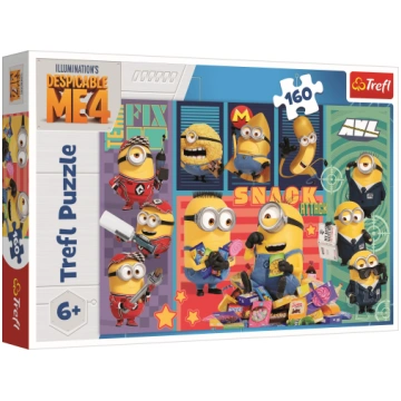 TREFL MINIONS Puzle "Minions", 160 gab. 15423T