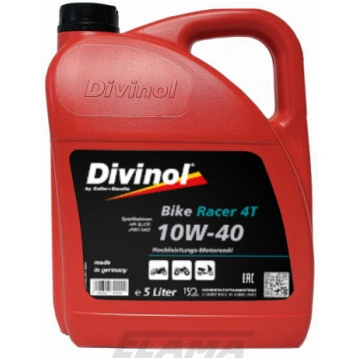 Eļļa motocikliem Divinol Bike Racer 4T 10W-40 5L M