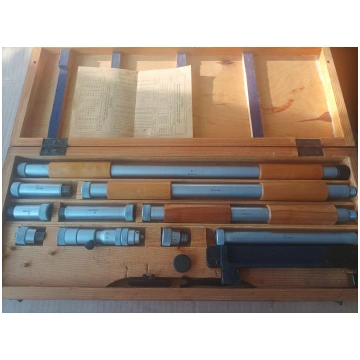 iekšmērs mikrometriskais komplekss 150-1250mm skal