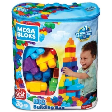 DCH63 Mega Bloks First Builders Big Building Bag, 