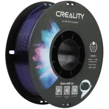 CR-PETG filaments Creality (Caurspīdīgi zils)
