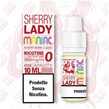 Sherry Lady Maniac Ready Liquid 10ml Cherry