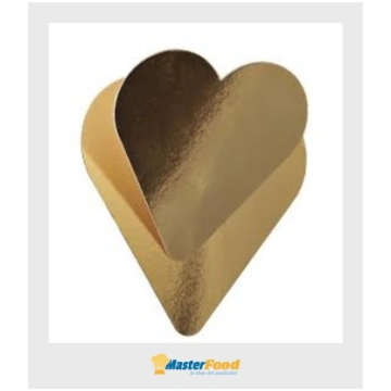 Piatto cuore medio oro sottotranche Novaservice