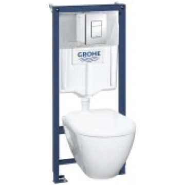 Tualetes poda komplekts Grohe WC+rāmis Solido +Hro