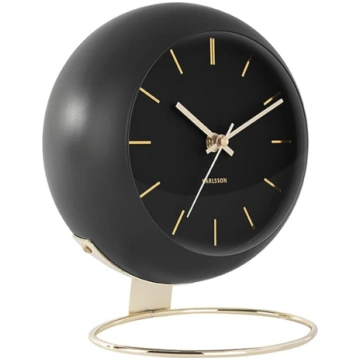 Karlsson [DL] Galda pulkstenis Globe Black Armando