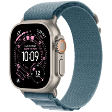 49mm Light Blue Alpine Loop - Large - Natural Tita