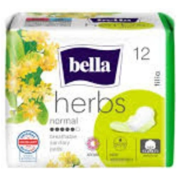 BELLA HERBS Tilia higiēniskās paketes, 12gab. TZMO