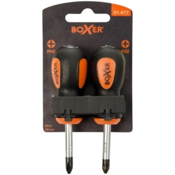 BOXER Skruetrækkersæt kort - 2 stk