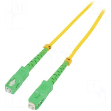 Fiber patch cord | both sides,SC/APC | 2m | LSZH |