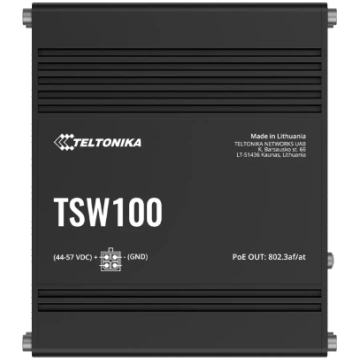 Teltonika Ethernet Switch | TSW100 | Unmanaged | W
