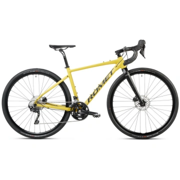 Velosipēds Romet Aspre 2 2025, dzeltens/melns, 28"