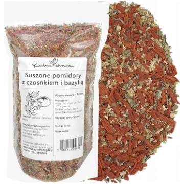 Žāvēti tomāti ar ķiplokiem un baziliku – aromātisk