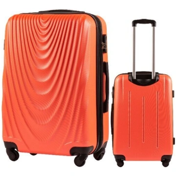 Vidējs koferis Wings 304, 65cm, oranžs