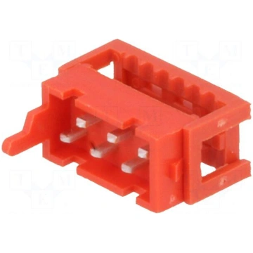 Wire-board | plug | male | PIN: 6 | IDC | for ribb