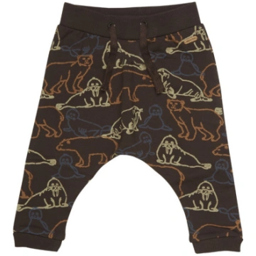 Minymo Infant Neutral Pants Sweat AOP 112042-2950