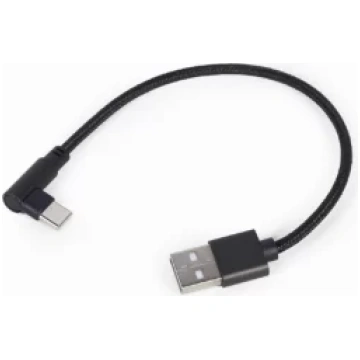 Gembird USB Type-C Male - USB Male 0.2m Black