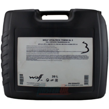 Wolf VITALTECH 5W40 PI 20L API SN/CF, ACEA C3-16 8