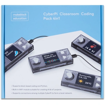 Makeblock CyberPi Classroom kodēšanas pakotne (4 v