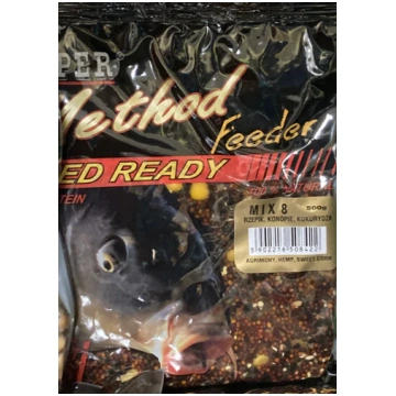 GROUNDBAIT SEEDS Method Feeder Ready 500gr MIX 8 T