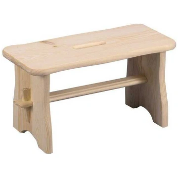 Taburete Zeller 13130, brūna krās., 39 cm x 19 cm 