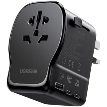 Ugreen adapter sieciowa Ugreen S550, 65W, 2x USB-C