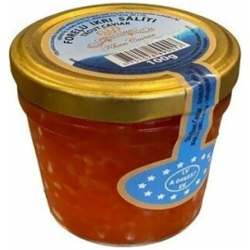 Foreļu ikri sālīti 100g, Khan Caviar