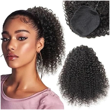 ISHEENY Ponytail pagarinājums, īsti mati Ponytail