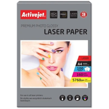Activejet AP4-160G100L photo paper for laser print