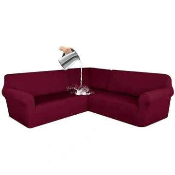 Waterproof Sofa Cover Corner Sofa, 3 Pieces Cover 
