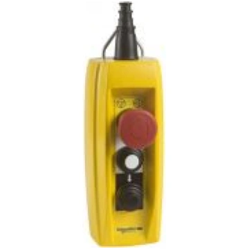 Pendant control station, Harmony XAC, plastic, yel