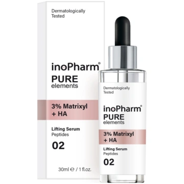 INOPHARM PURE ELEMENTS Sejas serums ar Matrixyl 30