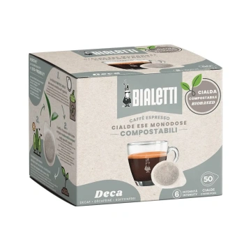 50 Cialde Carta Bialetti Decaffeinato