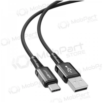 USB kabelis Acefast C1-04 USB-A to USB-C 1.2m meln