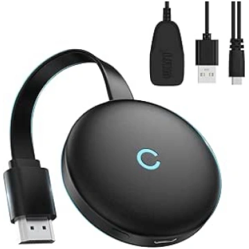 Miracast HDMI dongle, 4K bezvadu HDMI ekrāna spogu