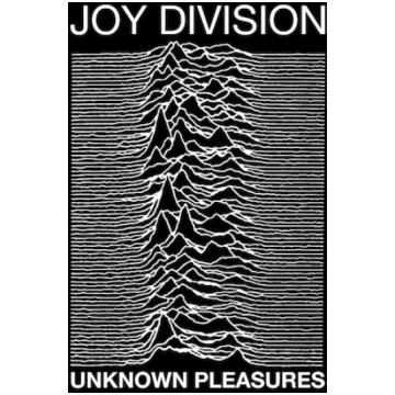 Poster-Joy Division Unknown Pleasures www.cameronr