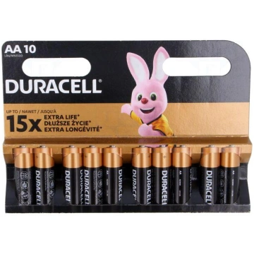 Battery: alkaline | AA | 1.5V | non-rechargeable |