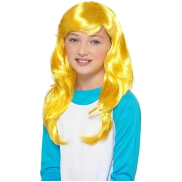 Funidelia Smurfs parūka 100% oficiāla meitenēm Smu