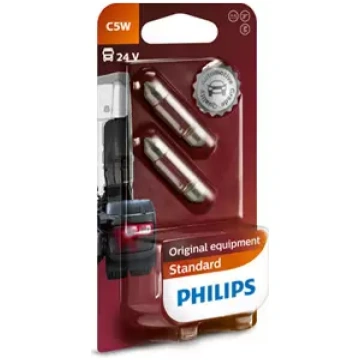 Halogēna spuldze PHILIPS C5W 24V SV8,5