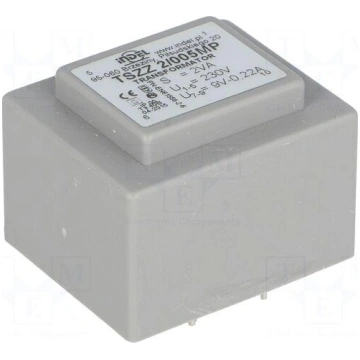 Transformer: encapsulated | 2VA | 230VAC | 9V | 22