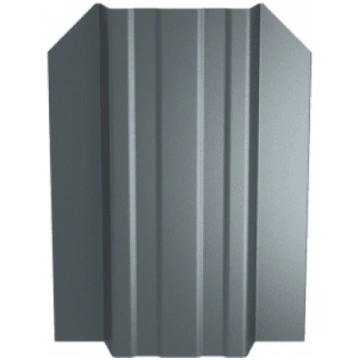 Profilēta metāla žoga štaketas STANDARD RAL7016 (A
