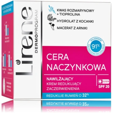 Lirene SPF20 aizsargājošs dienas sejas krēms pret 