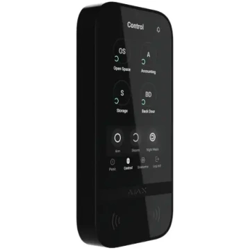 Ajax KeyPad TouchScreen NEW, Melns