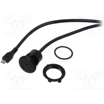 Adapter cable; USB B micro socket,USB B micro plug