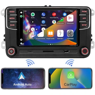 SCUMAXCON Auto radio RCD360 PRO3S Bezvadu Carplay 