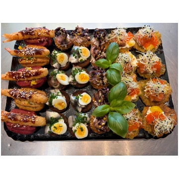 Zivju/jūras uzkodu plate