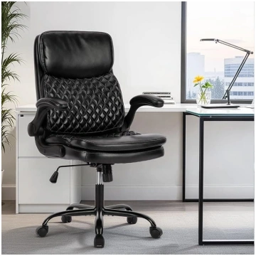 COLAMY Ergonomisks biroja krēsls, rakstāmgalda krē