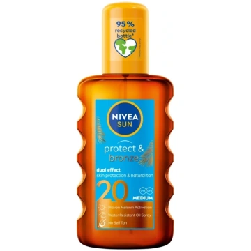 NIVEA_Sun Protect & Bronze Spray Saules aizsargājo