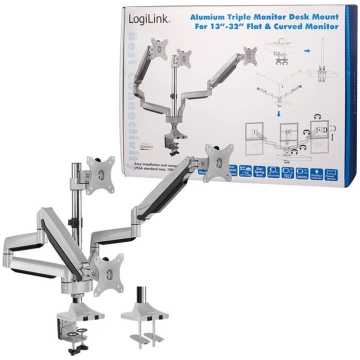 2direct LogiLink Mounting Kit for 3 LCD Screens 13