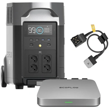 Bundle EcoFlow Delta Pro + microinverter PowerStre