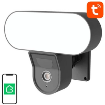 Smart outdoor WiFi camera with Gosund IPC3 floodli